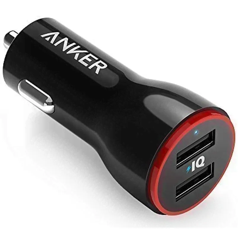 Автомобильное зарядное устройство ANKER PowerDrive 2 24W Dual