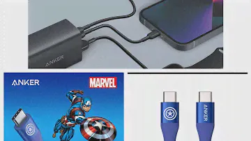 Wall Charger Anker Power Port Nano III 65wt A2667 Kabel Charger Anker + Marvel A9547 #myjolin