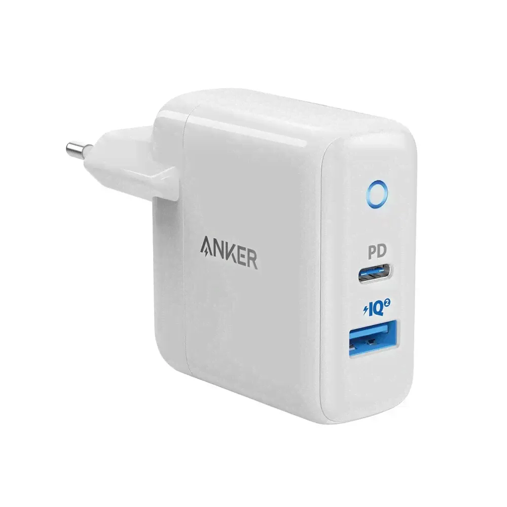 Anker СЗУ PowerPort PD+ USB A+Type-C (белый) A2626LD1-0