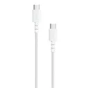 Кабель Anker PowerLine Select+ USB-C - USB-C (1.8 м) белый (A8033H21)