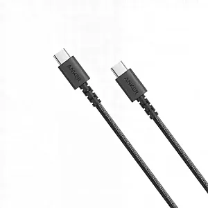 Дата кабель Type-C - Type-C Anker A8032 0.9м 3A белый-1