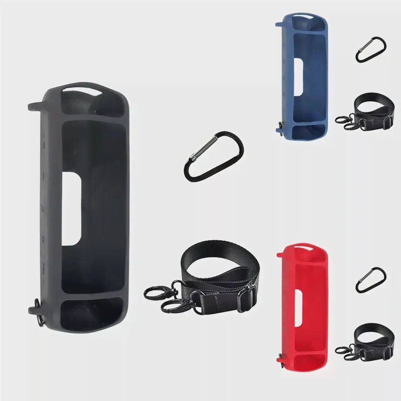 Силиконовый чехол для Anker Soundcore Motion + Bluetooth-динамик, водонепроницаемая резиновая дорожная сумка для переноски с карабином