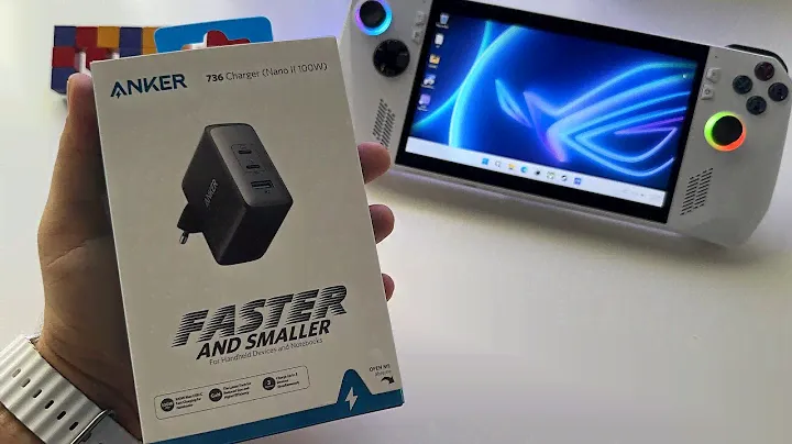 Anker 736 Charger Nano 2 - 100W | best Charger for Asus Rog Ally & Steam Deck?