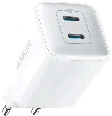 Зарядное устройство Anker 521 Nano Pro 40W 2xUSB-C, White [A2038G21]-0
