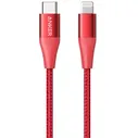 Кабель ANKER Powerline+ II (A8653H91) USB-C - Lightning 1,8м красный MFI