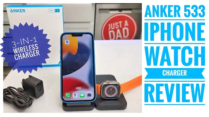 Anker 533 Wireless Charging Station for iPhone Apple Watch, 3-in-1 Review