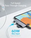 Anker PowerExpand Direct 6-in-1 USB-C PD Media Hub Grey