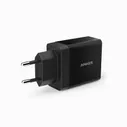 Сетевое зарядное устройство ANKER PowerPort 24W 2-Port A2021 черное