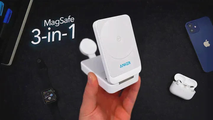How To Charge iPhone, AirPods & Watch (at the same time!) Anker MagGo 3-in-1