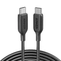 Кабель Anker PowerLine III USB-C - USB-C, 1.8 м, 100 Вт, черный