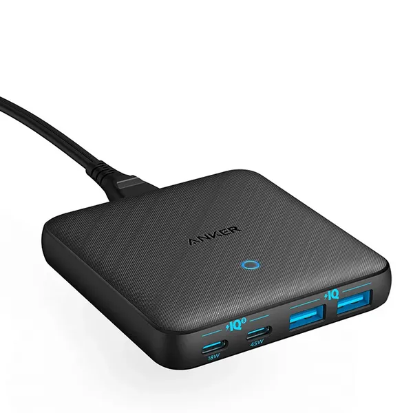 Зарядное устройство Anker Powerport Atom III Slim 65 Вт A2046G12 черный