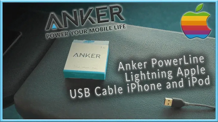 Anker PowerLine Lightning Apple USB Cable iPhone and iPod 1ft