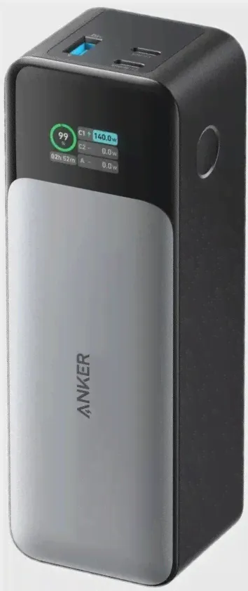 Портативное ЗУ Anker 737 GaNPrime 24 000 mAh серый
