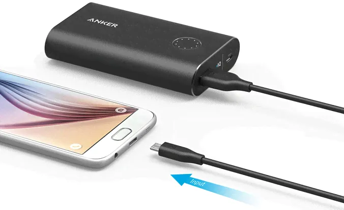 Anker PowerLine microUSB - USB Black-4