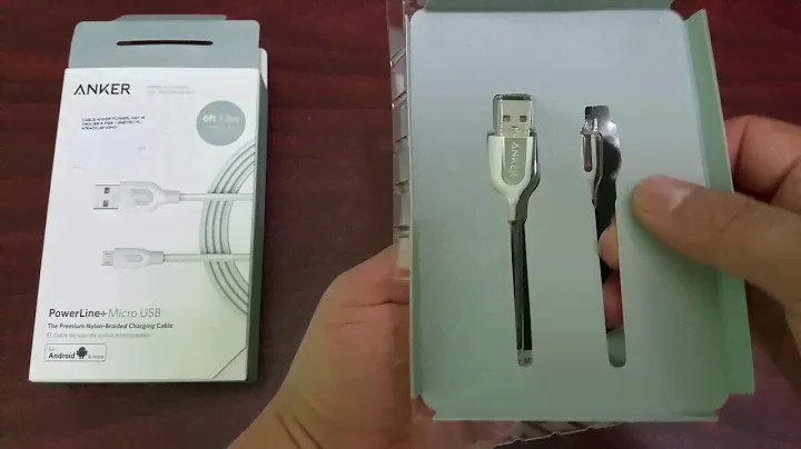 Unboxing ANKER PowerLine Micro USB