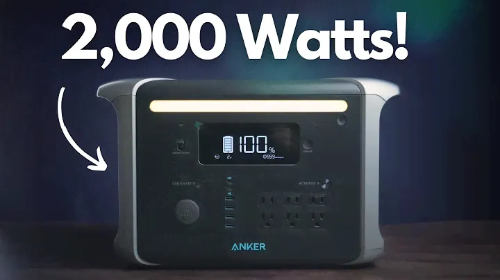 The Best Power Station for Outdoor Shooting - Anker SOLIX F1200 (PowerHouse 757)