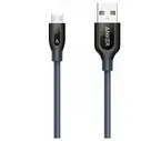 Кабель Anker PowerLine+, с USB-A на micro-USB, 90 см, кевлар, серый